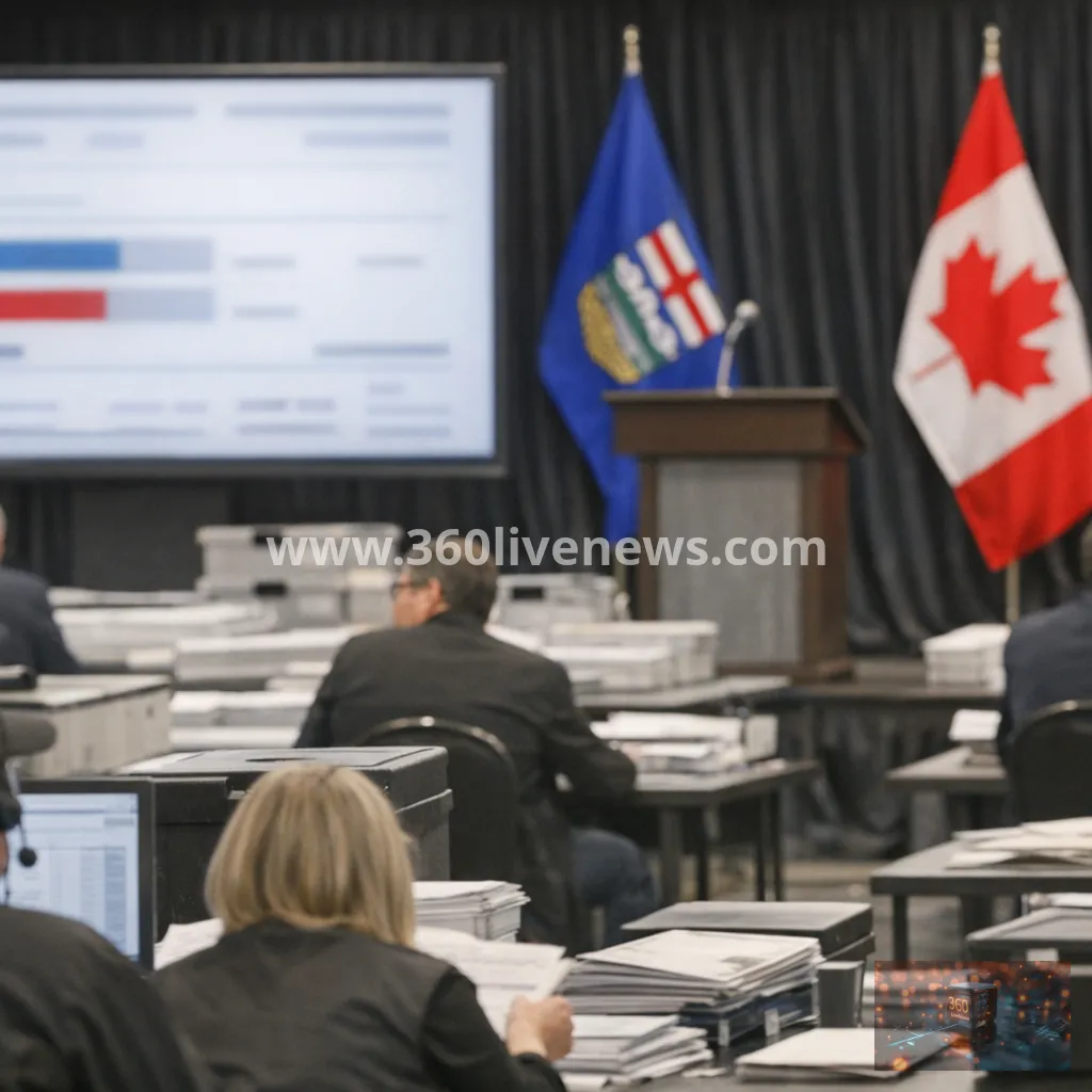 Alberta voters reject separation referendum as count continues