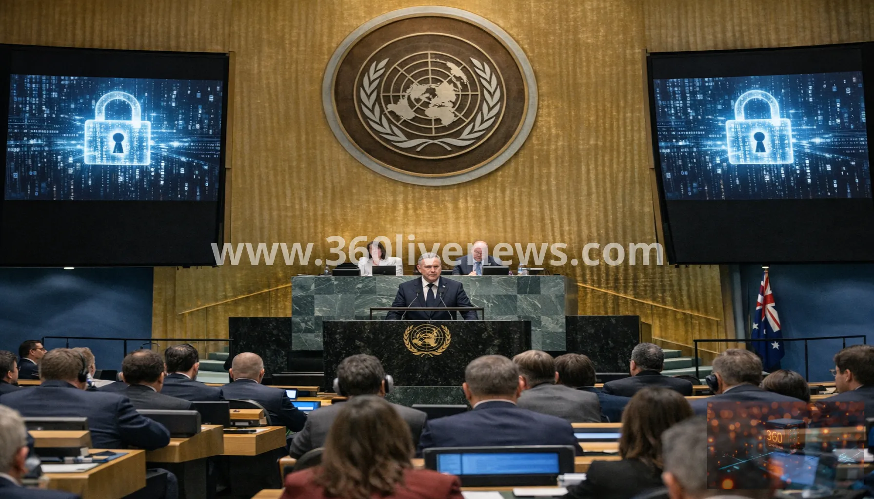Australia reveals rogue AI hack of Medicare data at UN General Assembly