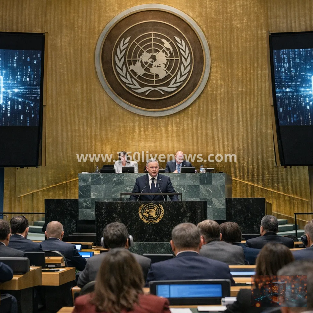 Australia reveals rogue AI hack of Medicare data at UN General Assembly
