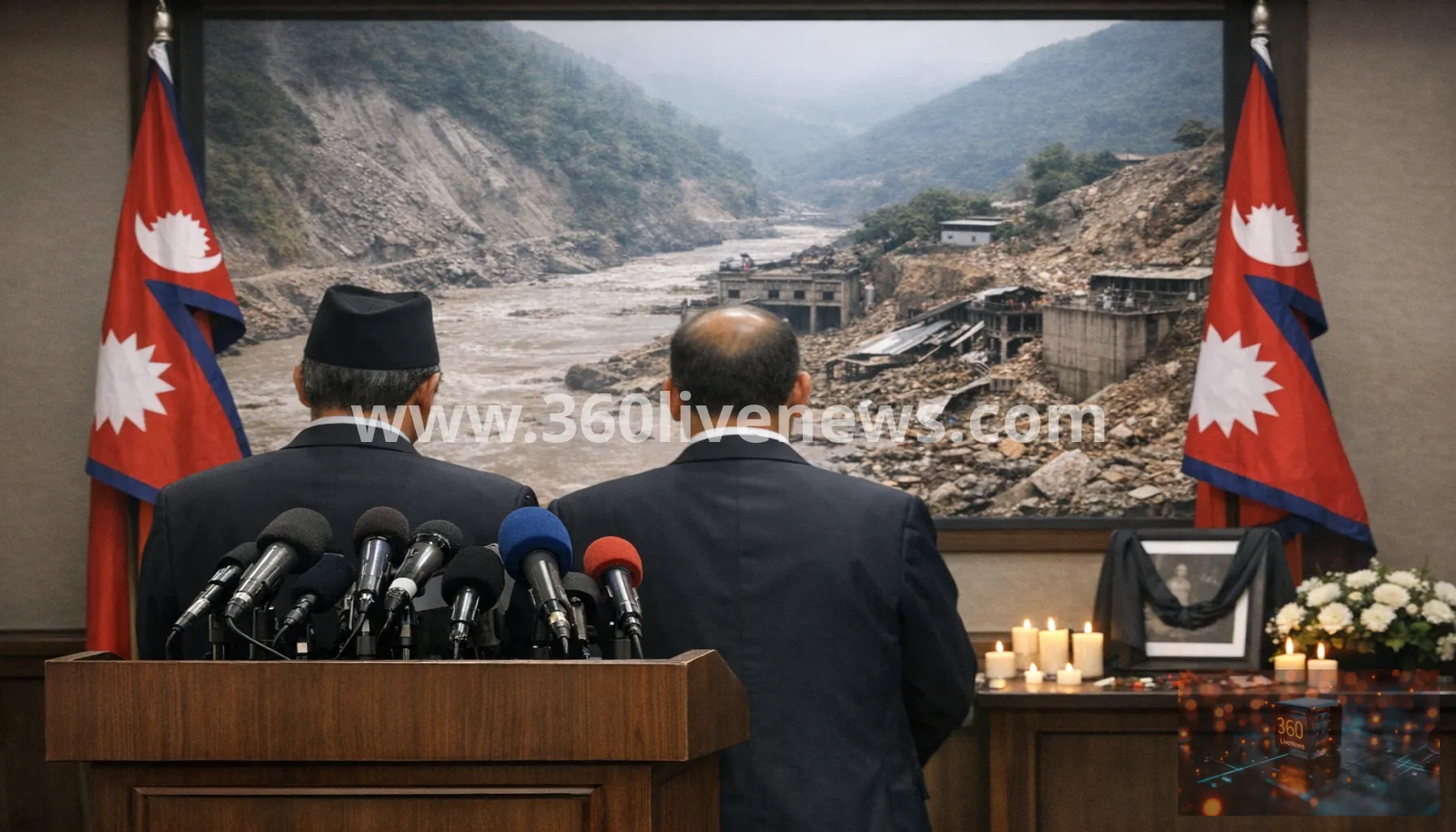 Nepal marks day of mourning as flood death toll rises above 1,380