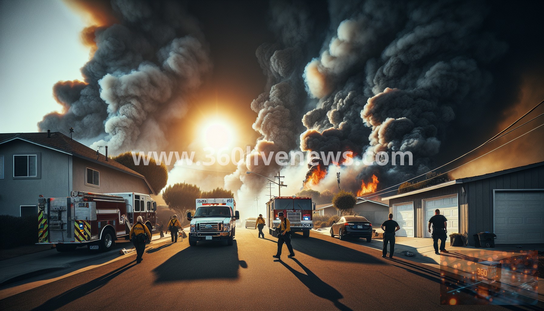 Two Wildfires Erupt in Southern California Amid Significant Heatwave, Springs Fire Covers Over 4,100 Acres