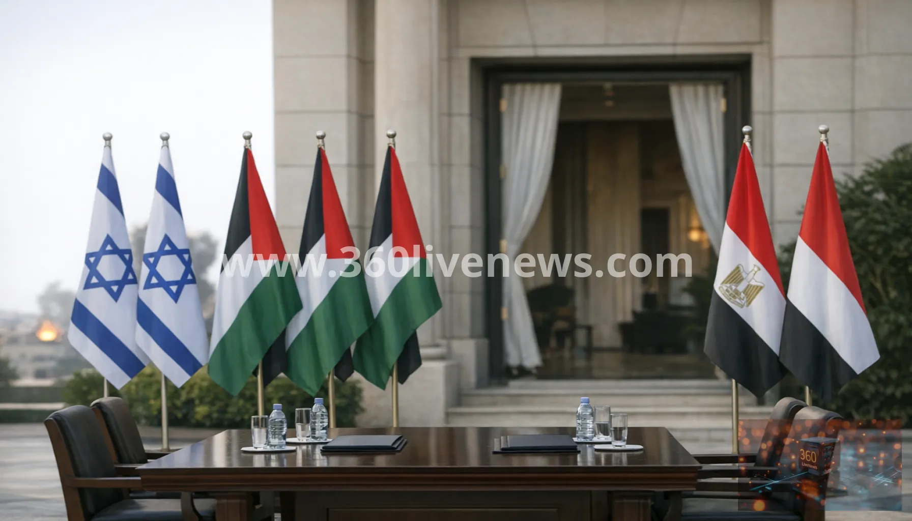 Israeli strikes kill nine in Gaza as Egypt hosts renewed ceasefire talks