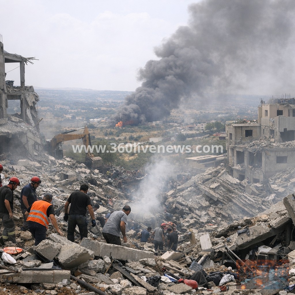 Israeli strikes kill 20 in southern Lebanon as ceasefire frays