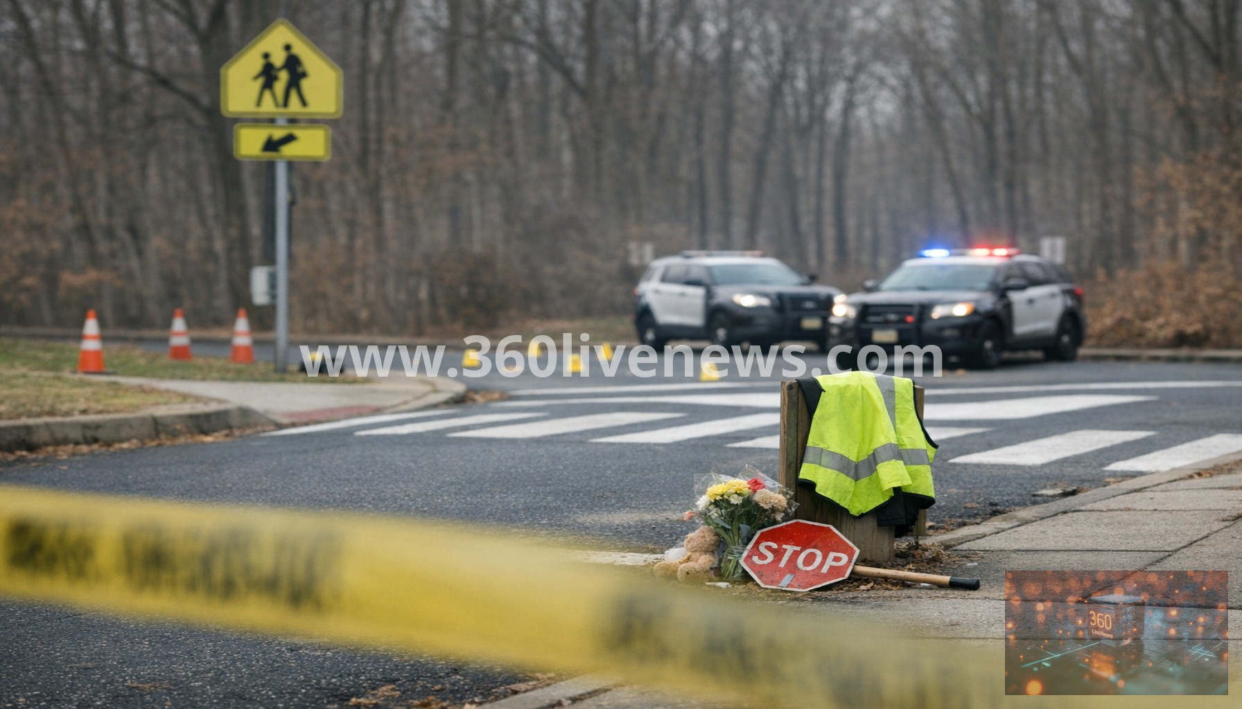 Crossing guard fatally struck in Woodland Park, New Jersey