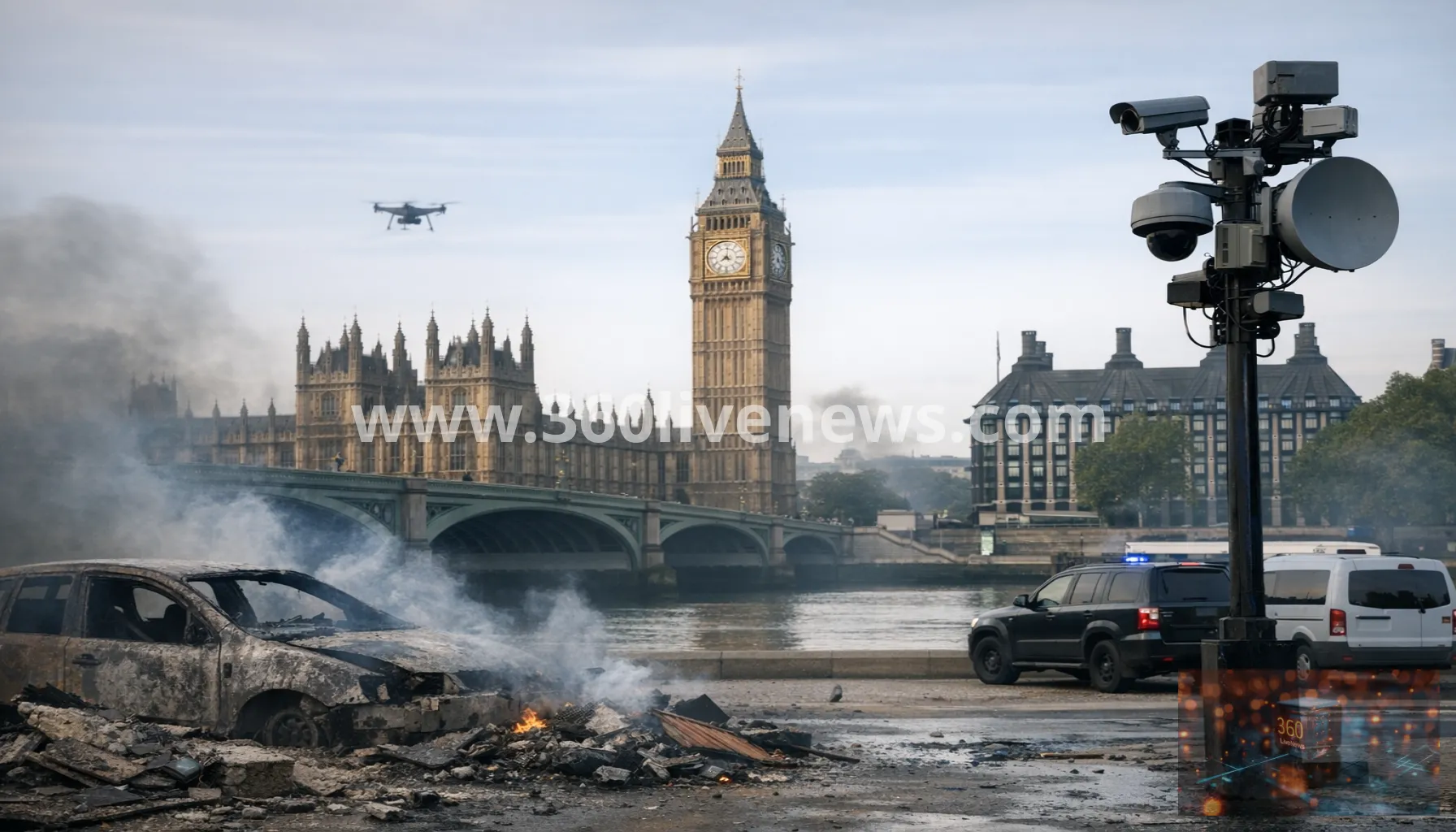 Former MI6 chief says Russia is trying to intimidate UK through sabotage and arson
