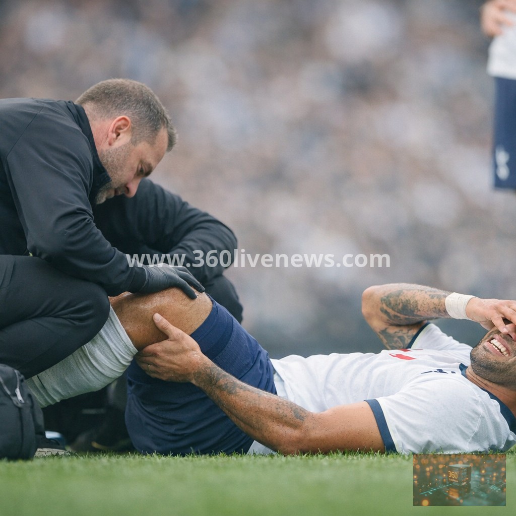 Tottenham Captain Cristian Romero Out for Rest of Season with Knee Injury