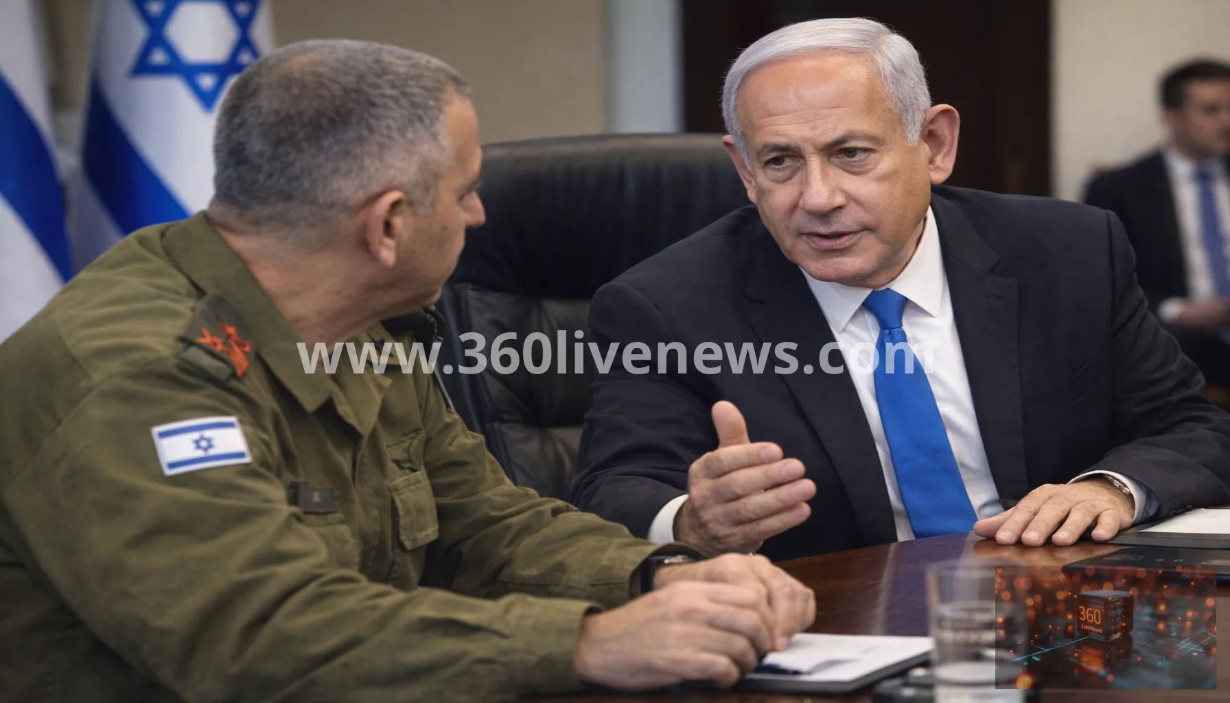 Netanyahu denies report of rift with army chief over possible Iran action on election eve