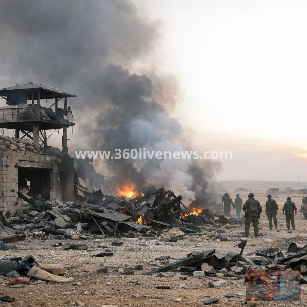 Syria says blast at military site in Deir Az Zor killed 11 soldiers