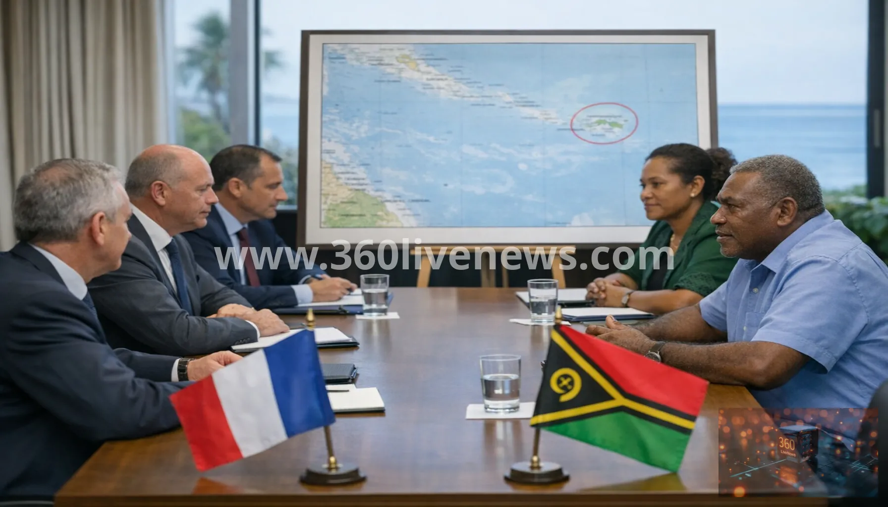 France and Vanuatu begin talks over disputed Matthew and Hunter islands