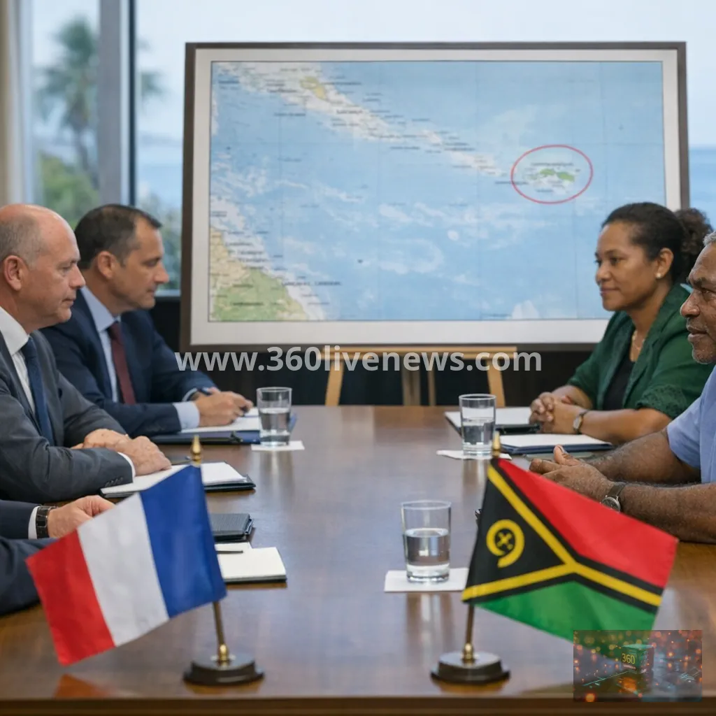 France and Vanuatu begin talks over disputed Matthew and Hunter islands