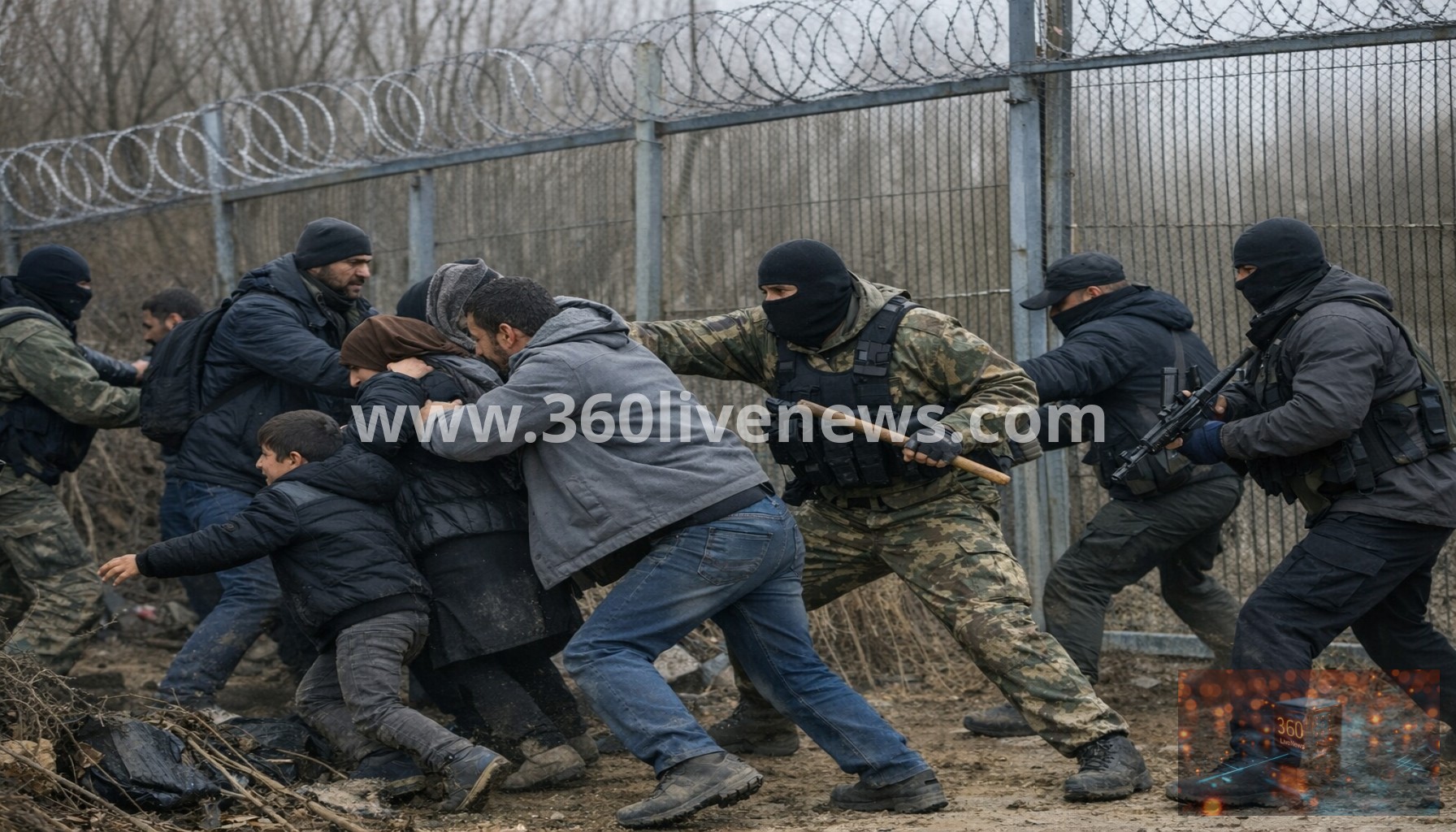 Greek Police Using Migrants to Push Back Other Migrants at Border