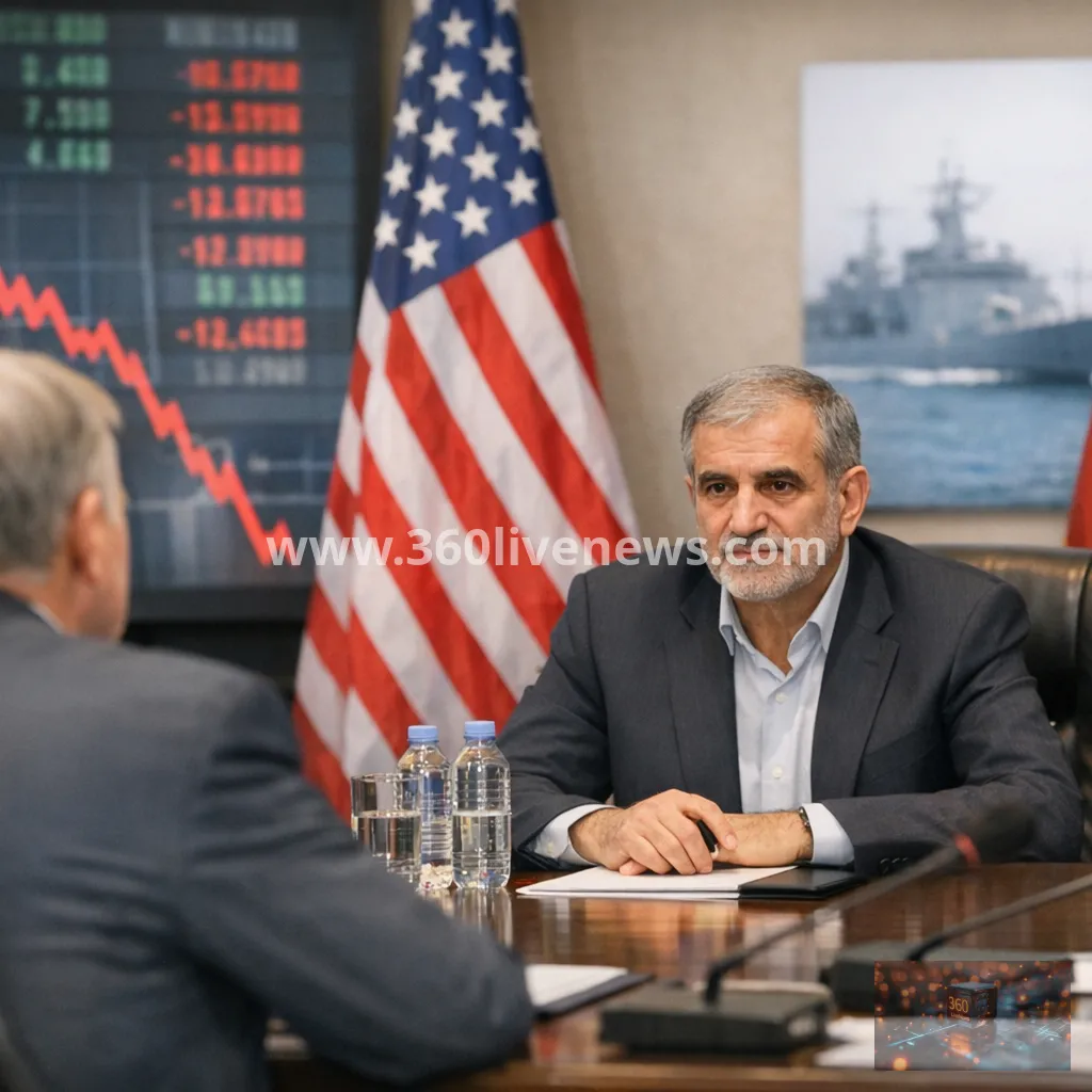 US markets fall as Trump threatens new Iran sanctions and Strait of Hormuz stays closed