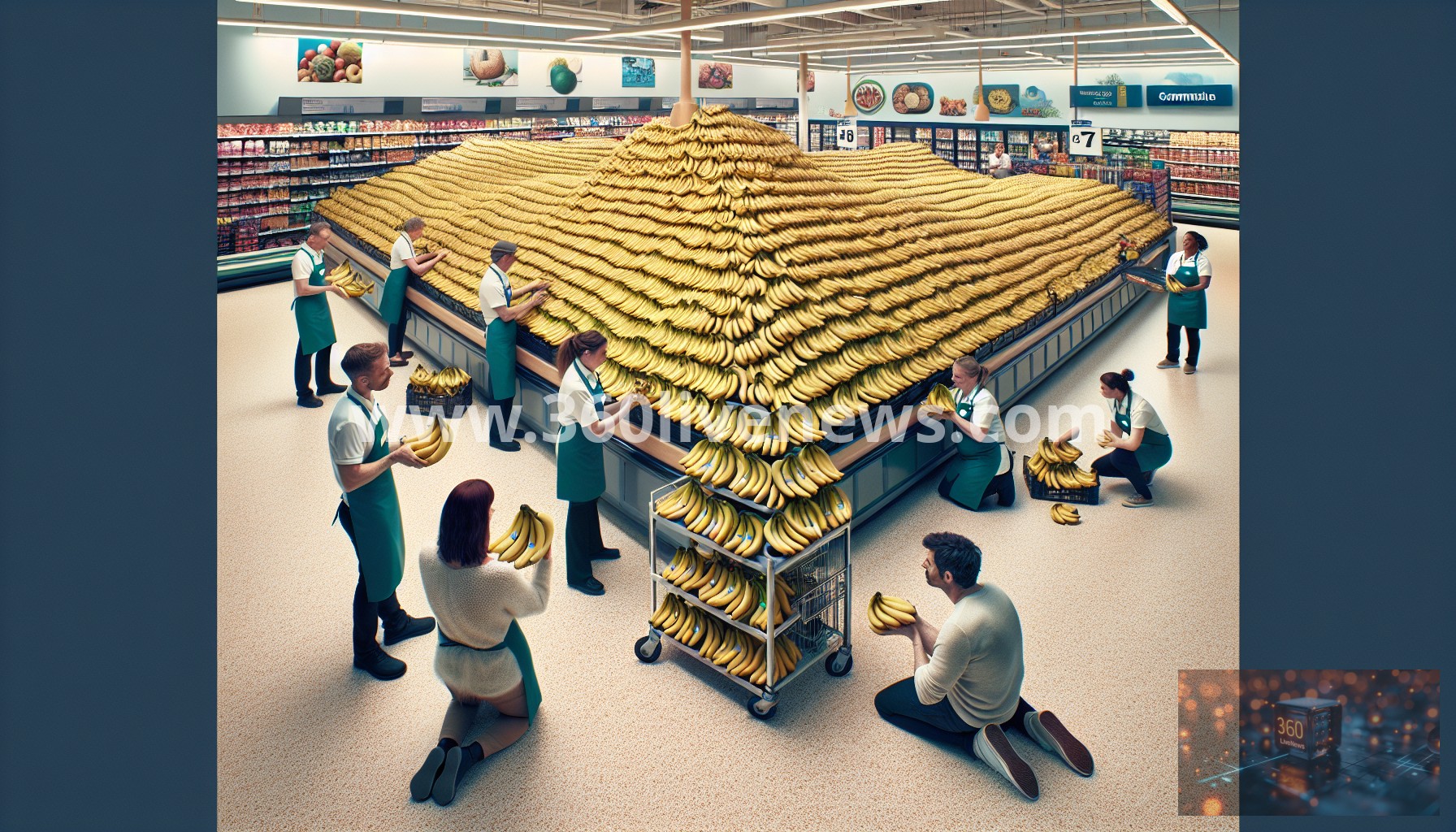 Tesco in Orkney gives away 38,000 bananas after ordering mistake nearly doubles island's population