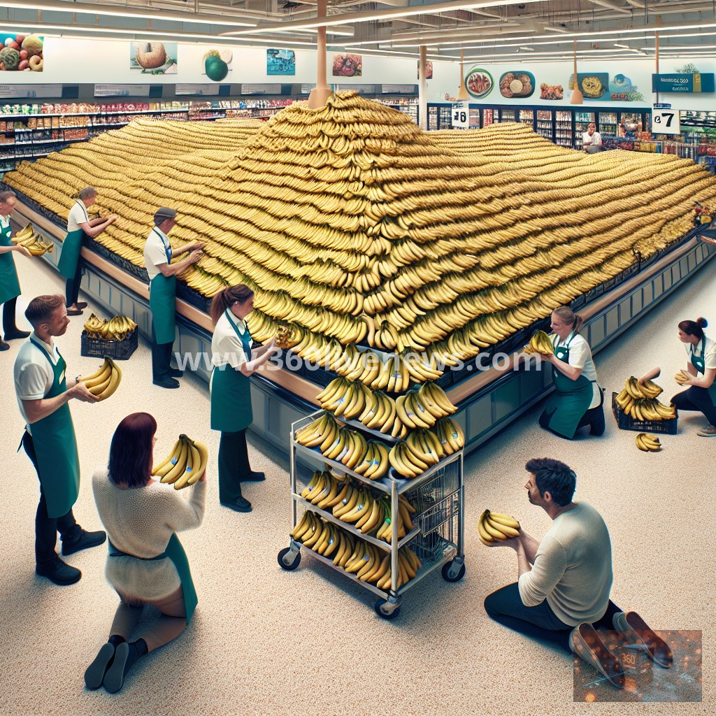 Tesco in Orkney gives away 38,000 bananas after ordering mistake nearly doubles island's population