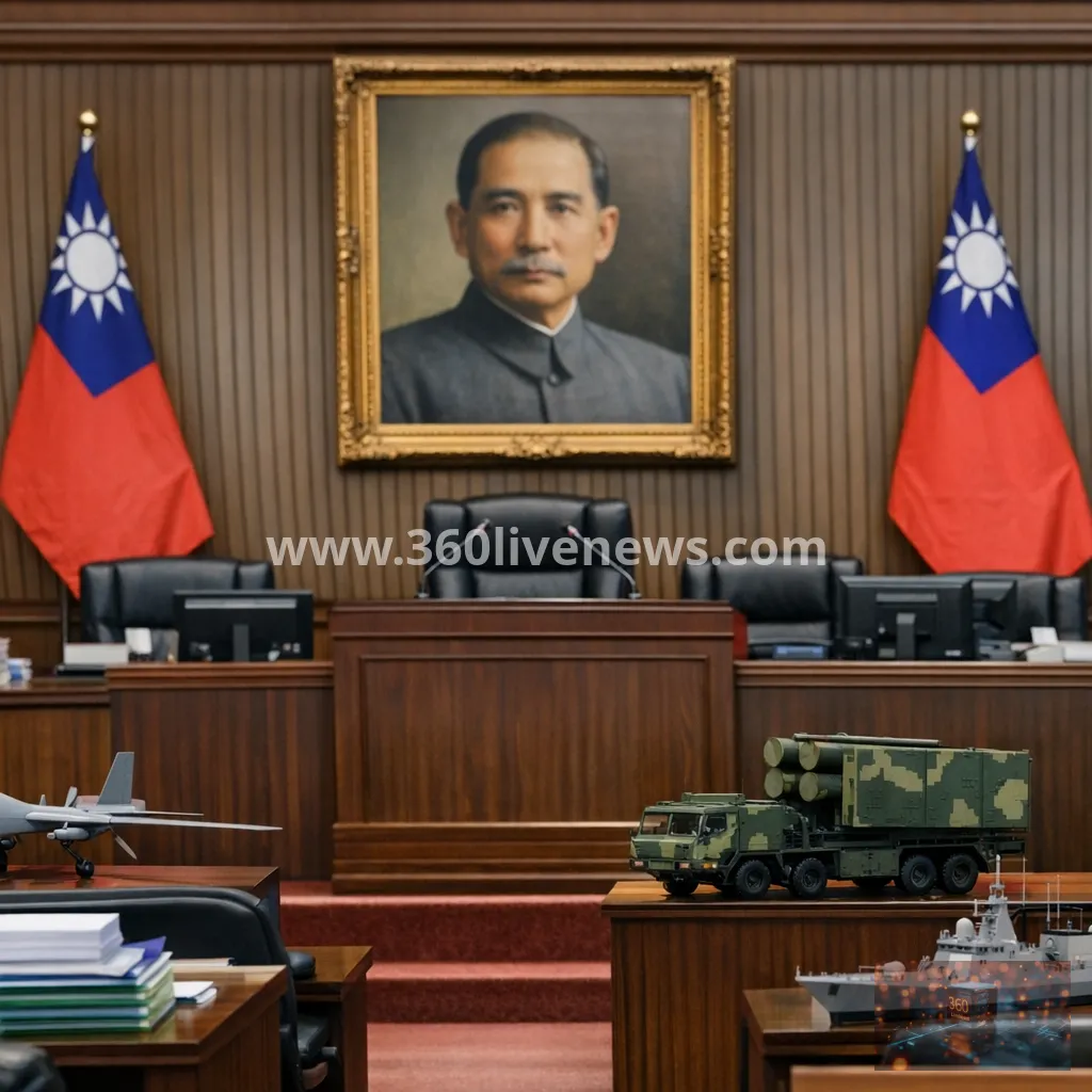 Taiwan passes delayed $93bn defence budget, retains drone funding