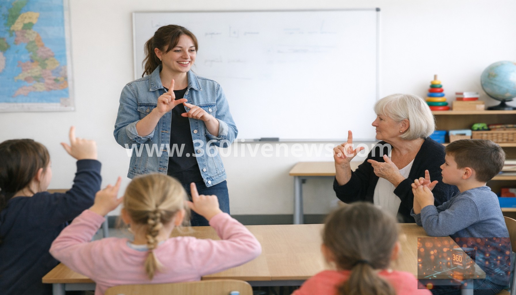 Northern Ireland to offer free sign language classes for deaf children
