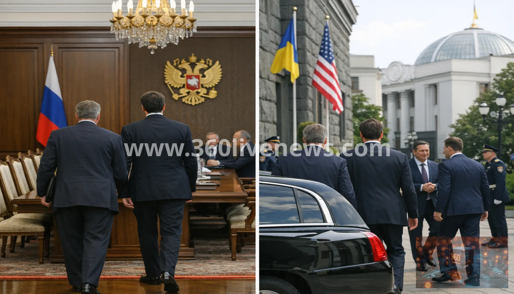 US envoys head to Moscow and Kyiv as Trump says they are carrying a peace proposal