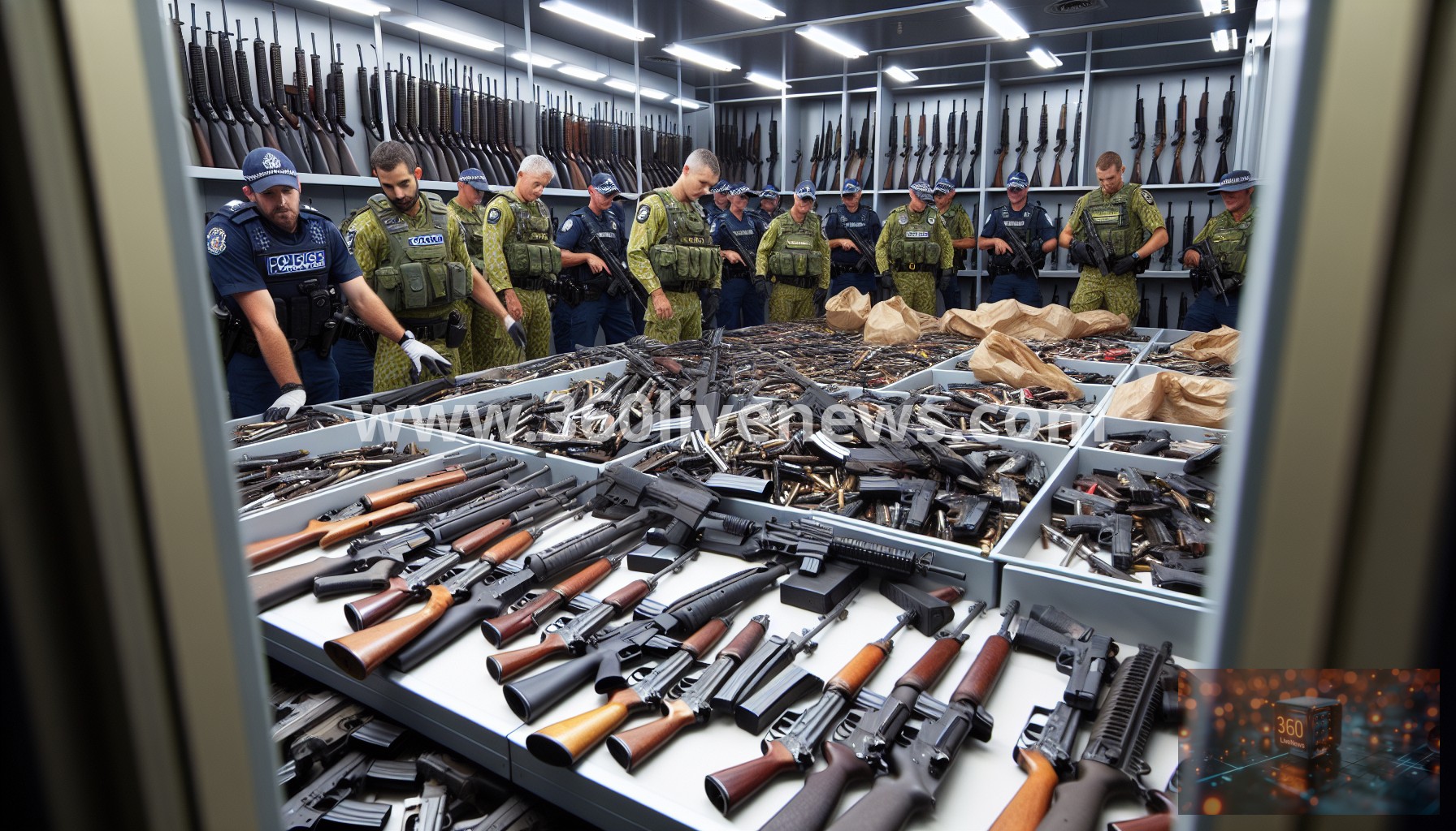 Western Australia seizes over 4,000 firearms in crackdown on gun control violations and criminal activity