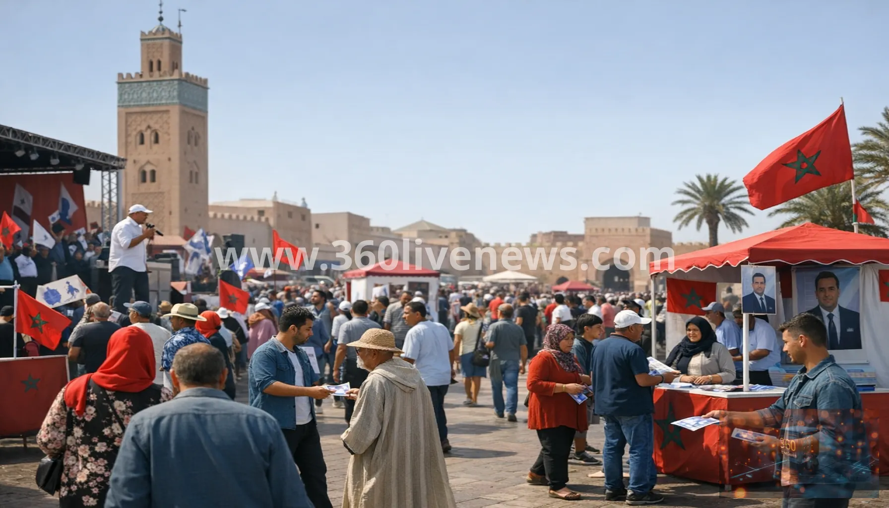 Moroccan parties intensify campaigning ahead of September 23 parliamentary vote