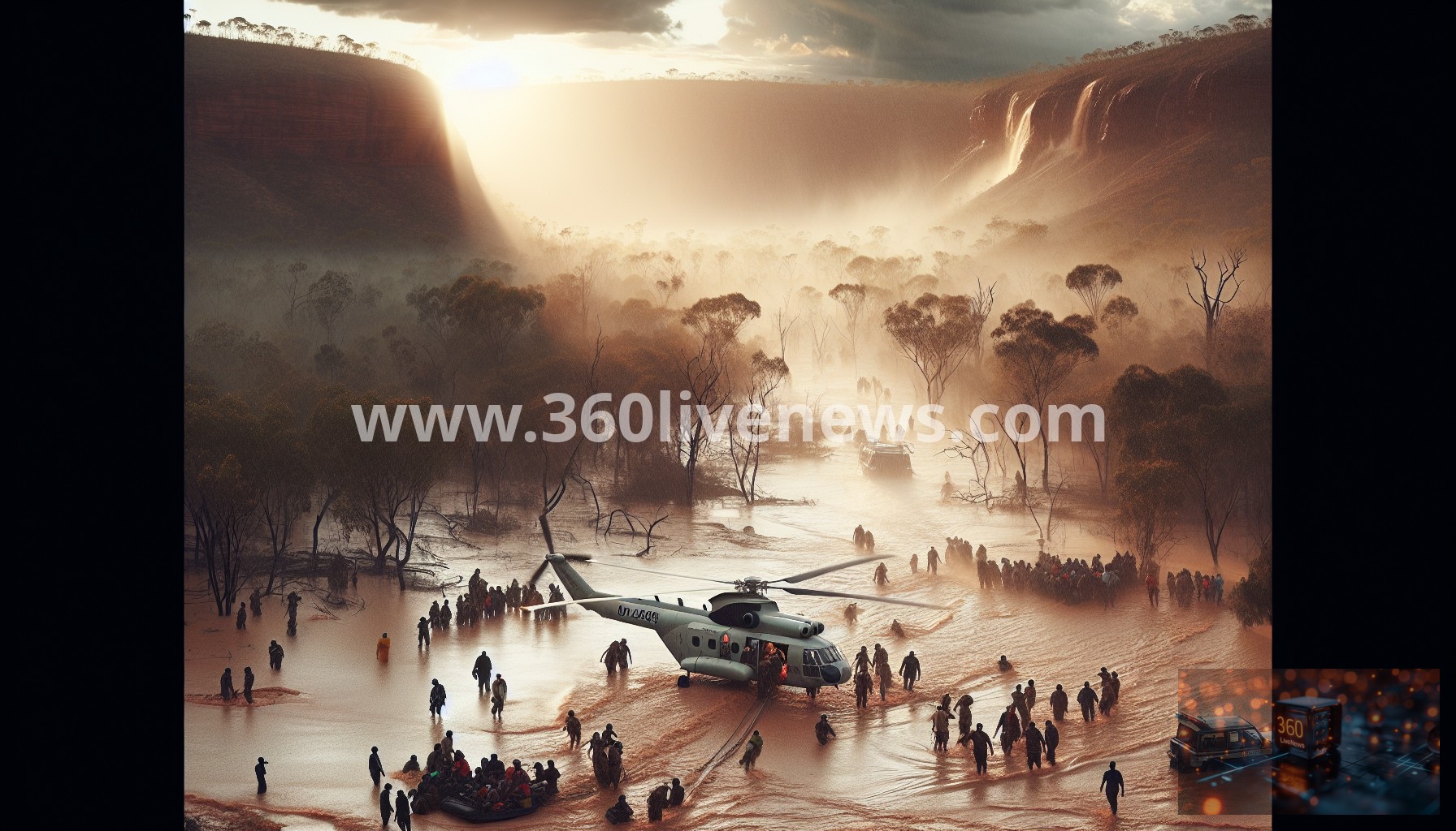 Evacuations Underway for Two Northern Territory Aboriginal Communities Amid Severe Flooding