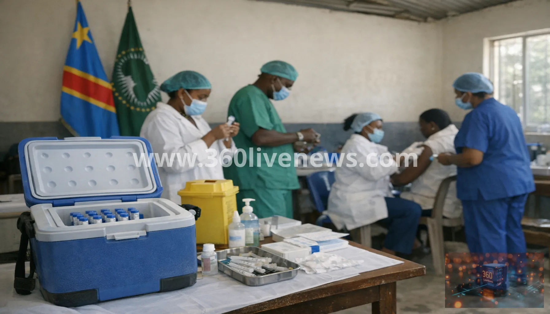 DR Congo begins Ebola vaccine rollout for health workers in Bunia as outbreak worsens