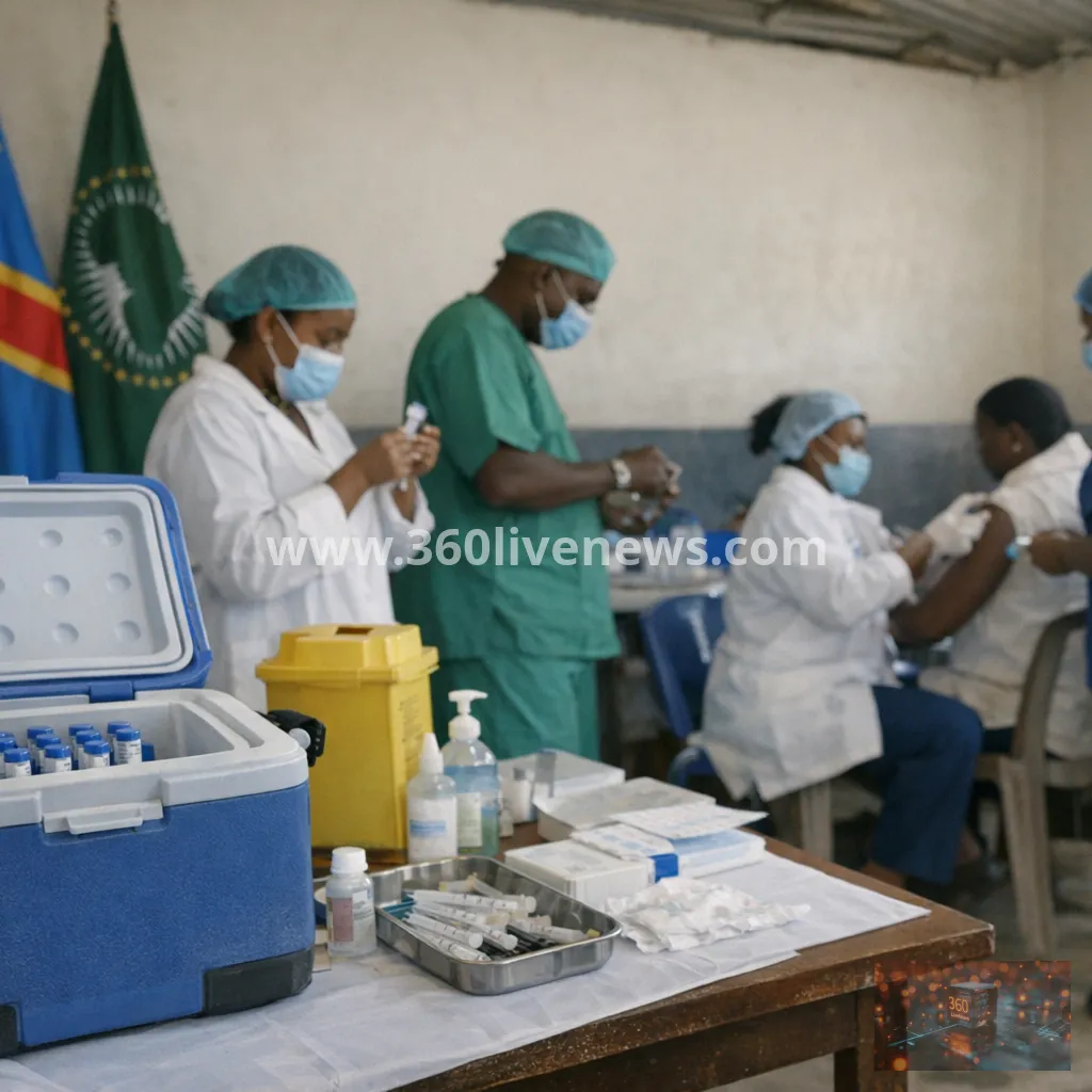 DR Congo begins Ebola vaccine rollout for health workers in Bunia as outbreak worsens