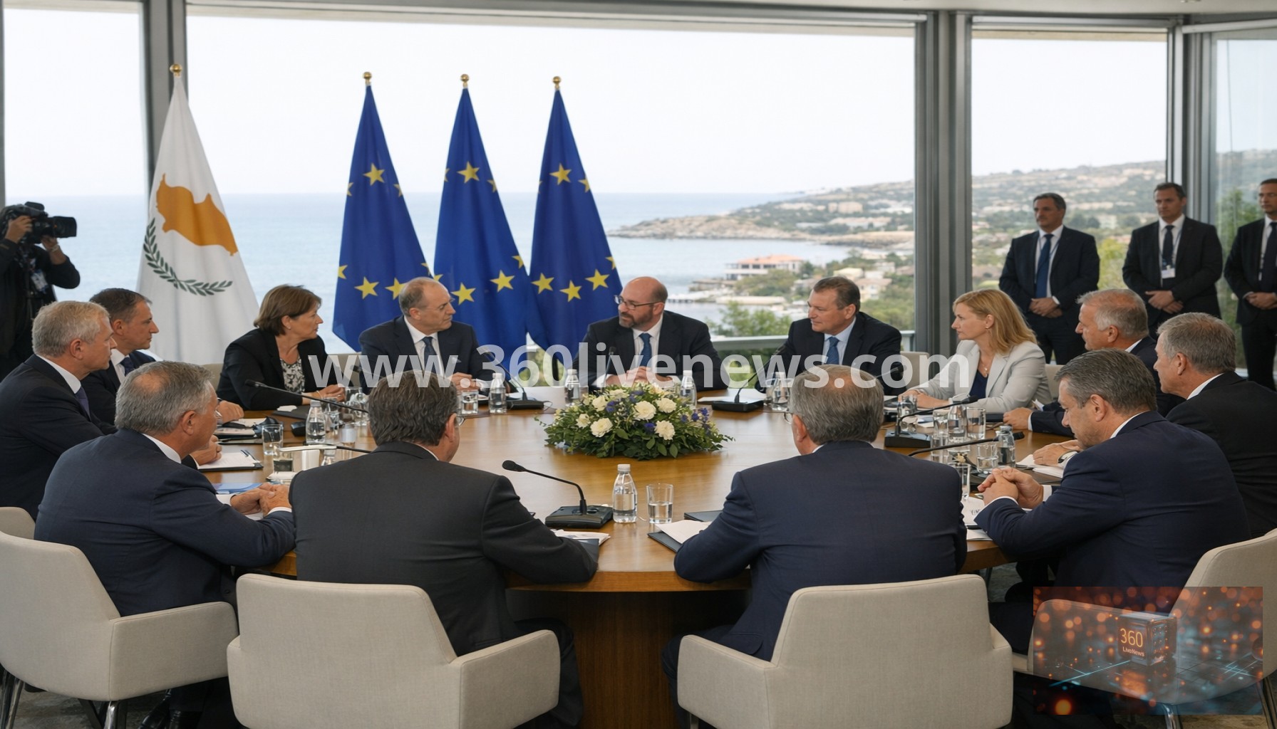 EU Leaders Meet in Cyprus to Discuss NATO-Style Common Defense Clause