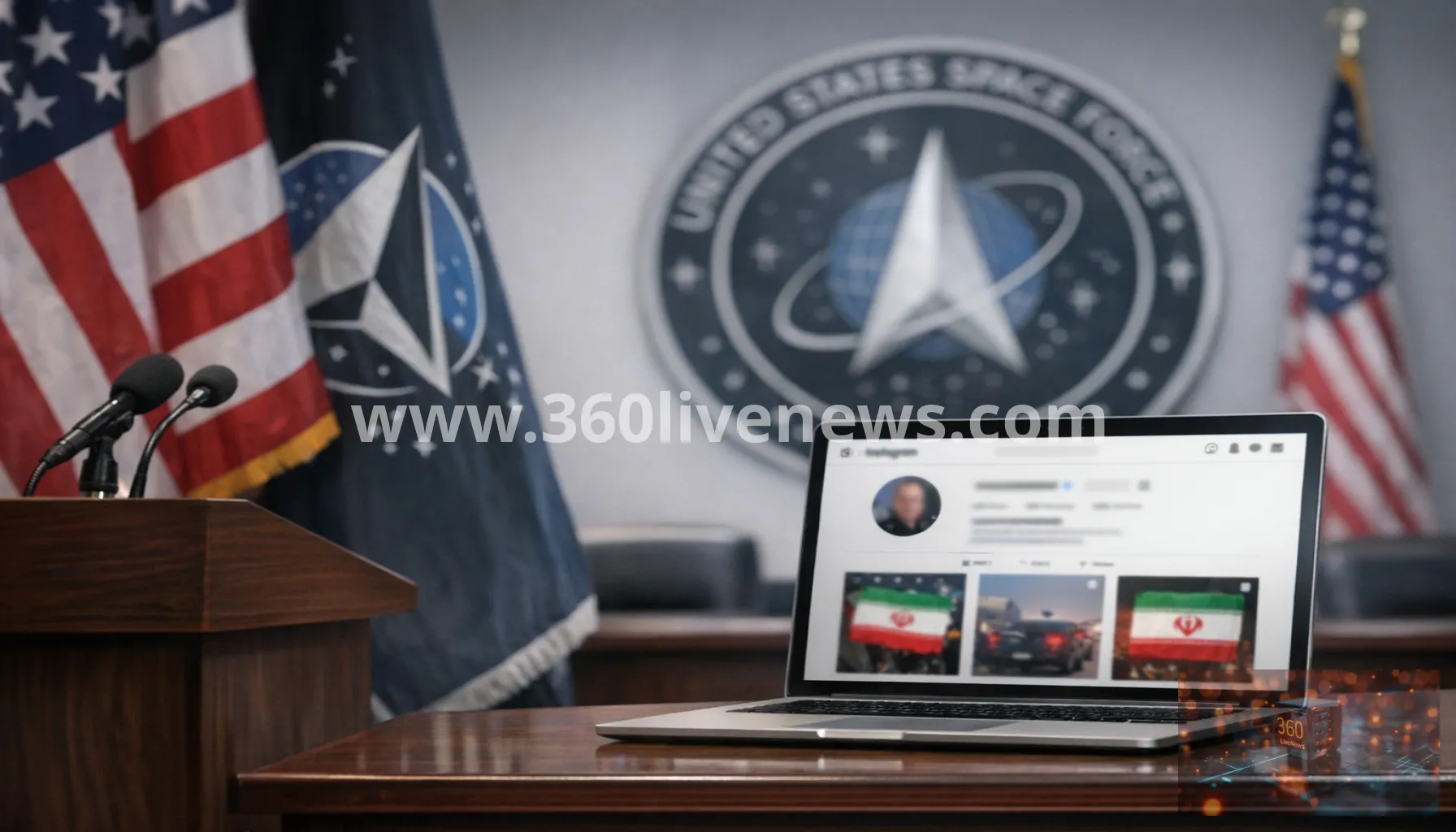 Iran-linked hackers briefly hijack US Space Force official's Instagram account