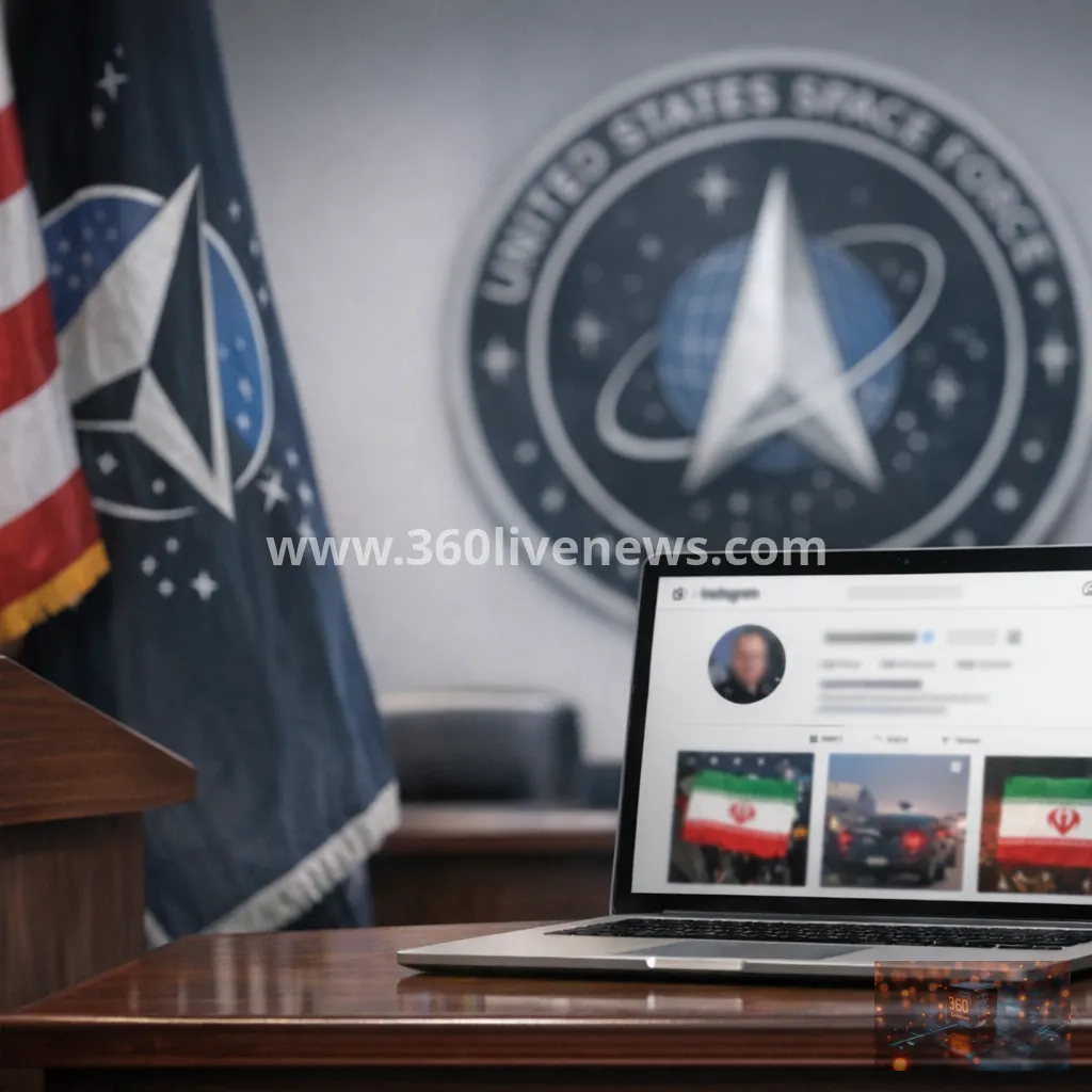 Iran-linked hackers briefly hijack US Space Force official's Instagram account