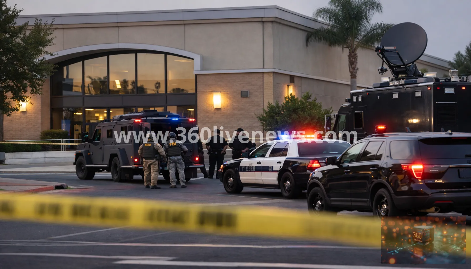 FBI ends Bakersfield bank hostage standoff with suspect killed