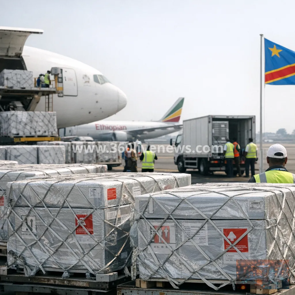 DR Congo Ebola outbreak as more than 16,000 vaccine doses arrive in Kinshasa