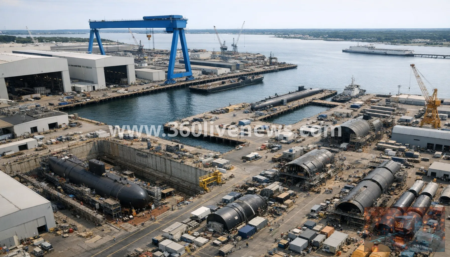 Anduril to invest $3.7bn in Maryland shipyard after securing $2.9bn US Navy submarine parts contract