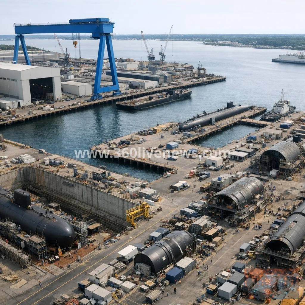 Anduril to invest $3.7bn in Maryland shipyard after securing $2.9bn US Navy submarine parts contract