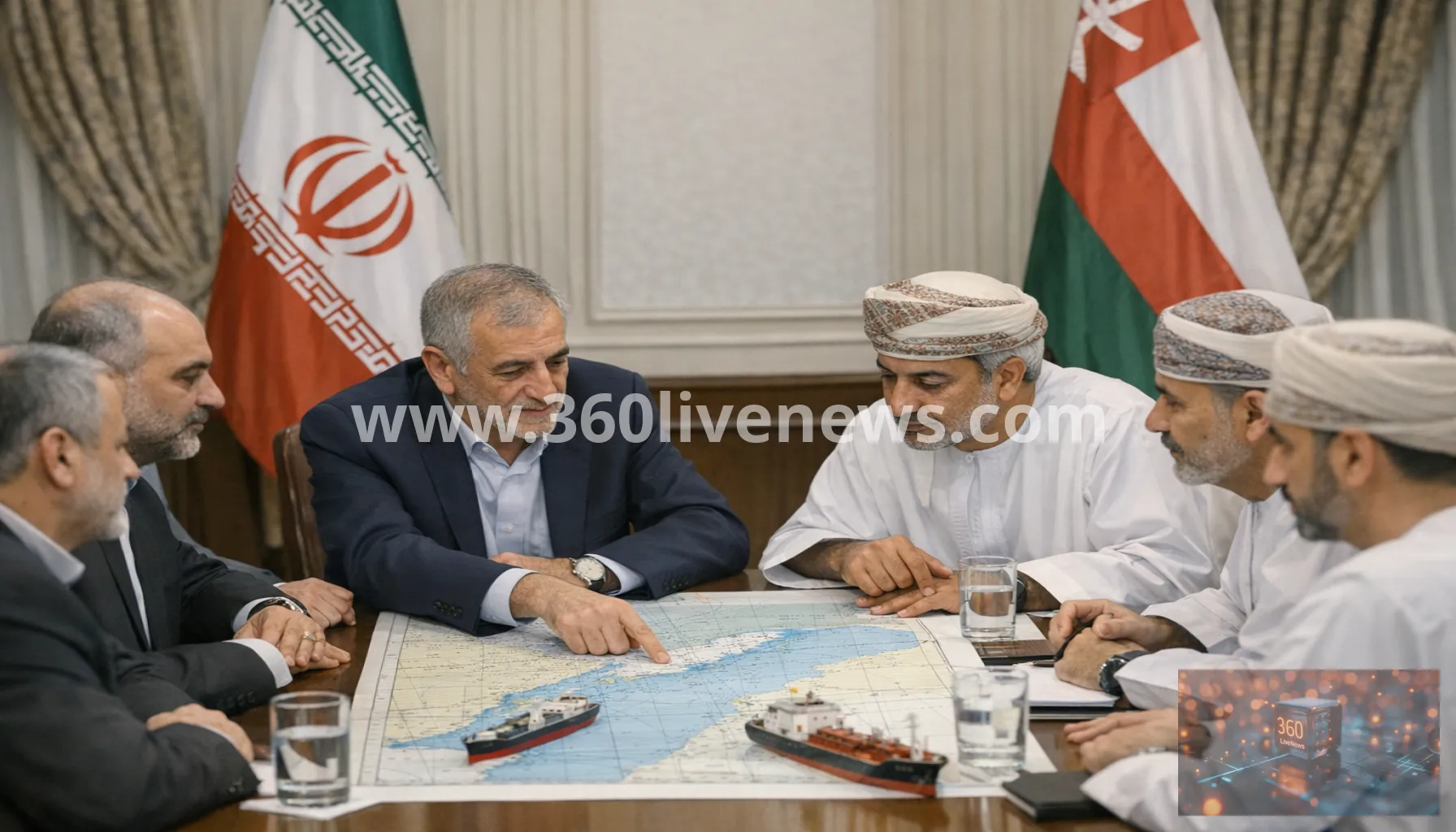 Iran and Oman agree shipping-route coordinates as Trump says war may end soon