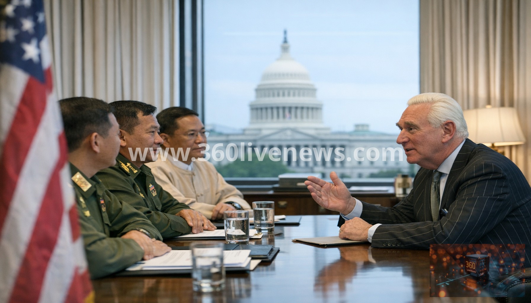 Myanmar military rulers hire Roger Stone to lobby Washington