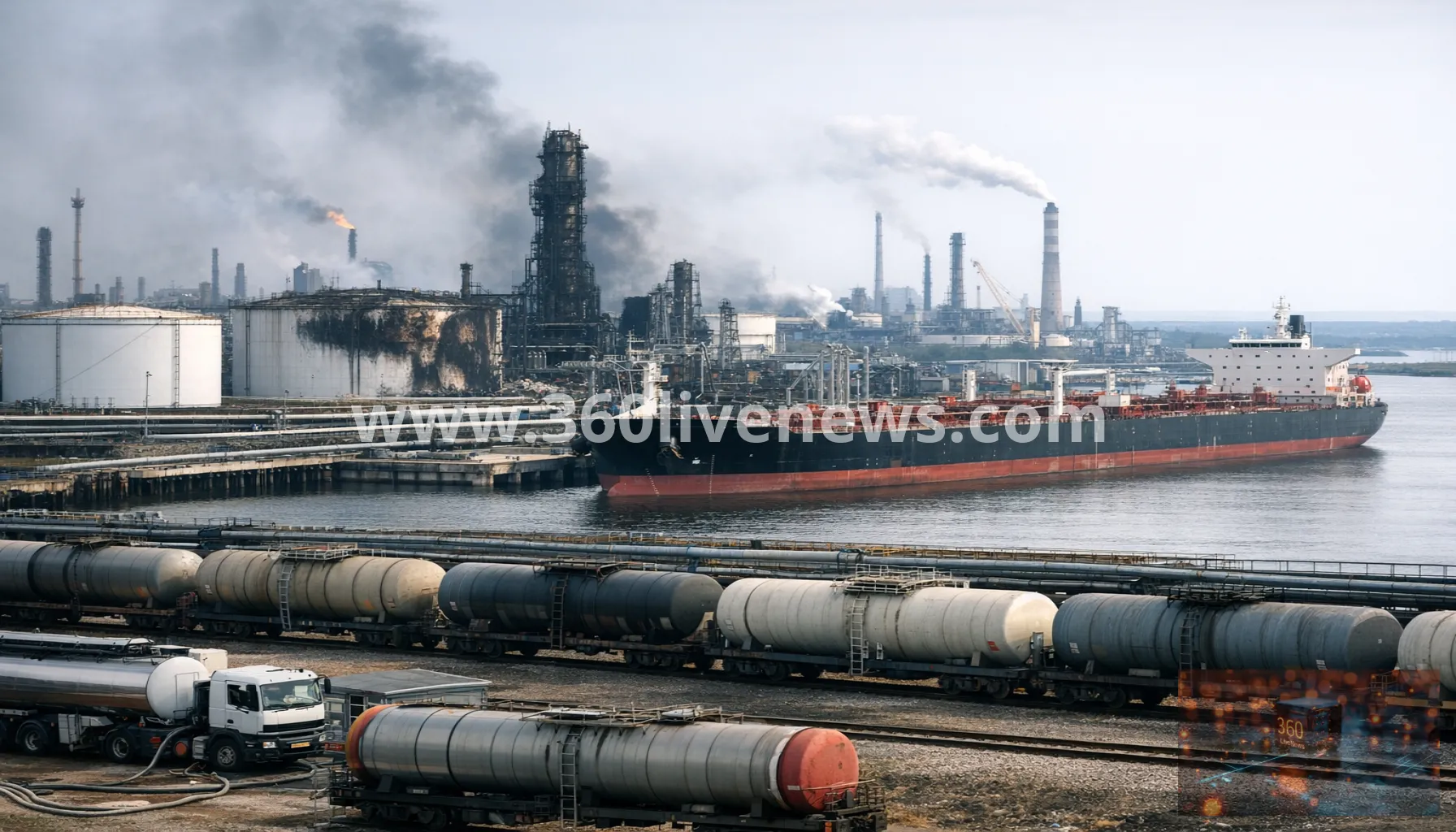 Russia scrambles for fuel imports after refinery damage from Ukrainian drone strikes