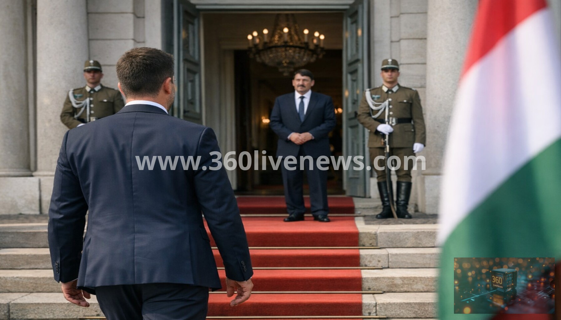 Péter Magyar meets Hungarian president after landslide election victory