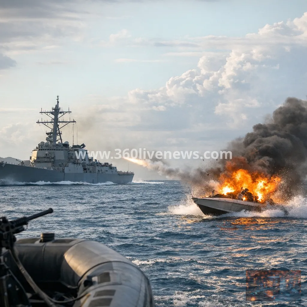 US military says four killed in Caribbean boat strike