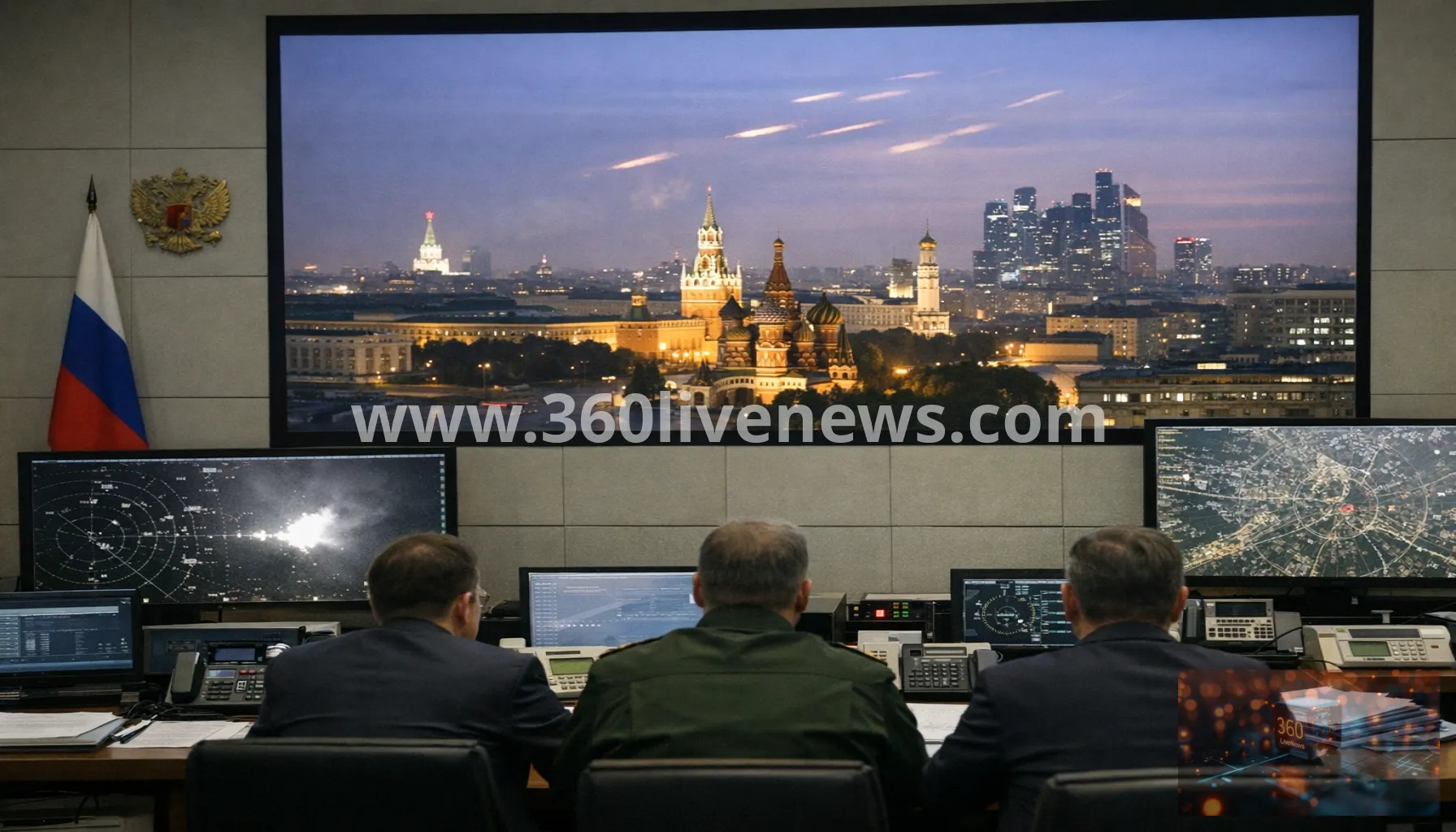 Russia says more than 600 drones launched toward Moscow overnight