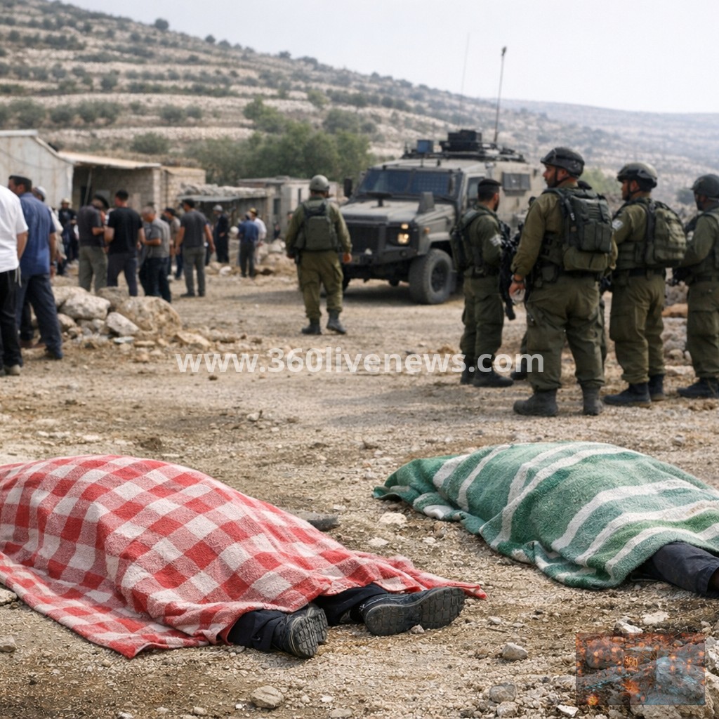 Two Palestinians killed in settler and Israeli soldier attack in West Bank