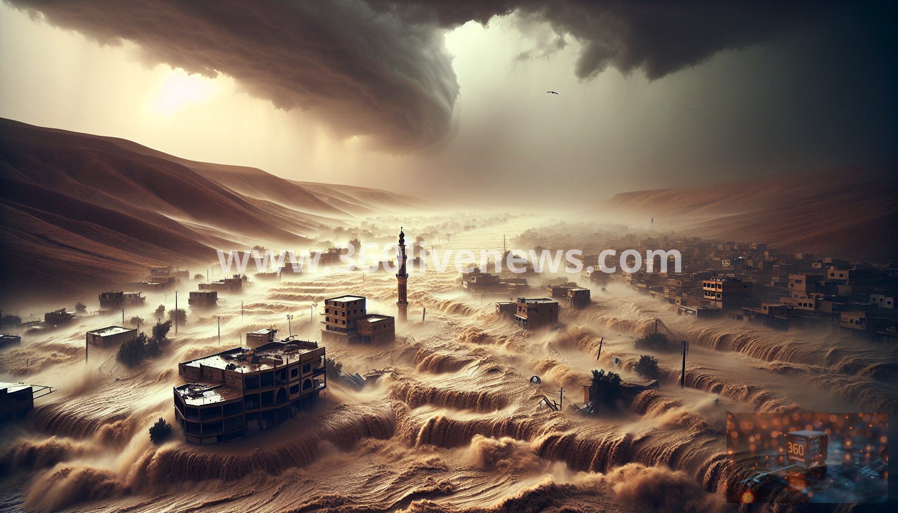 Severe storms cause significant flooding in Oman and Syria, leading to emergency responses from authorities