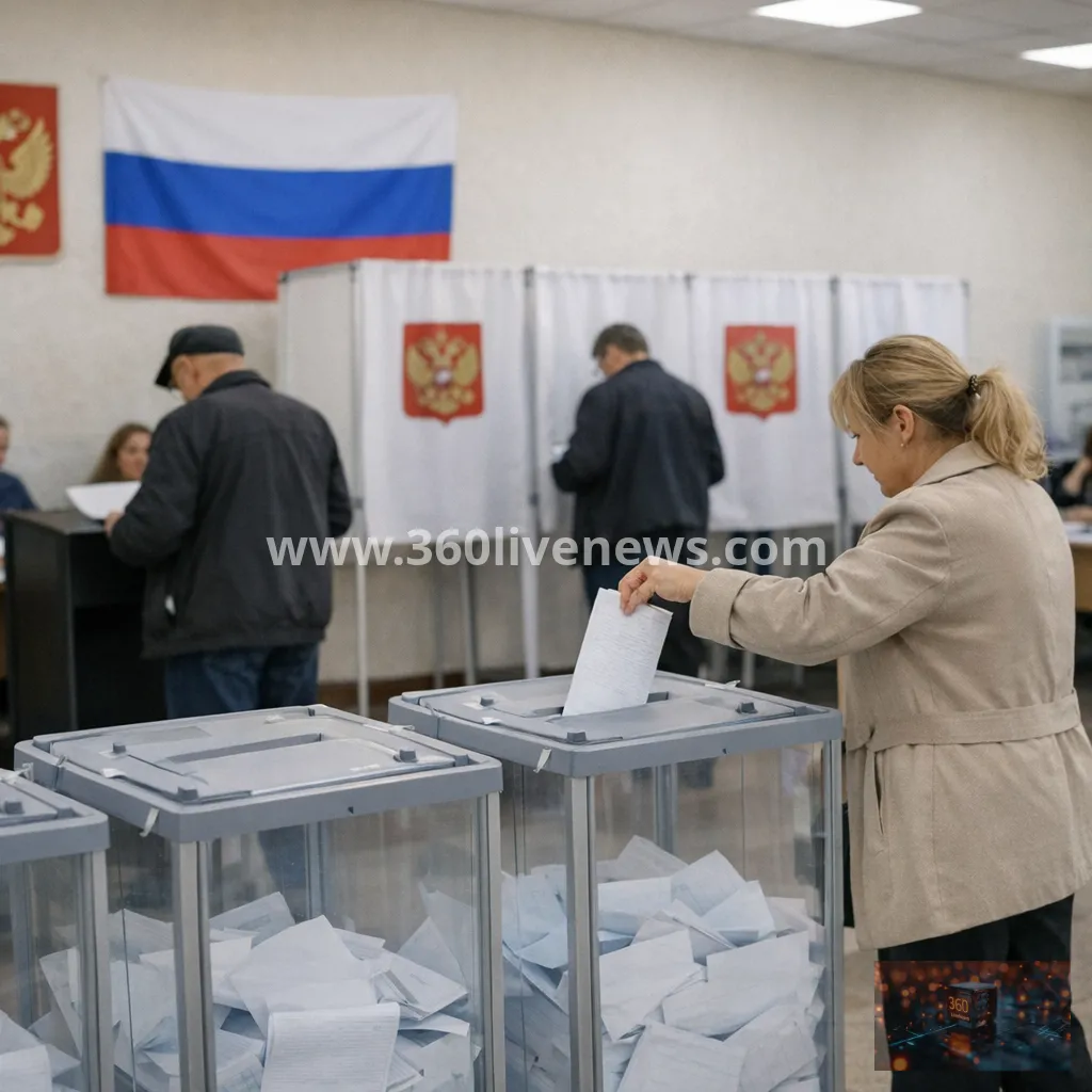Russia holds federal parliamentary election expected to deliver another large majority for United Russia