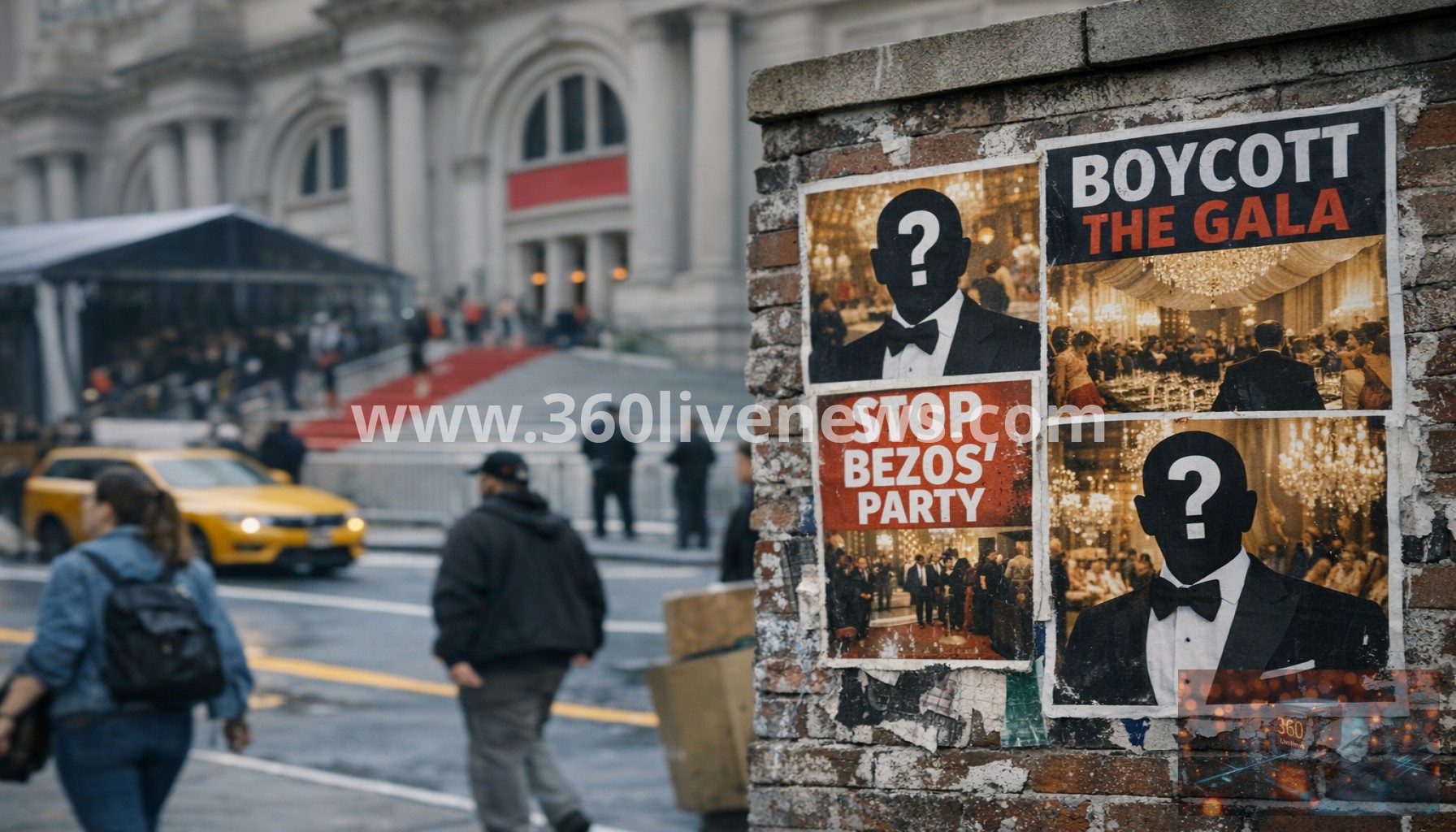 Activists Urge Boycott of Bezos Met Gala in New York City