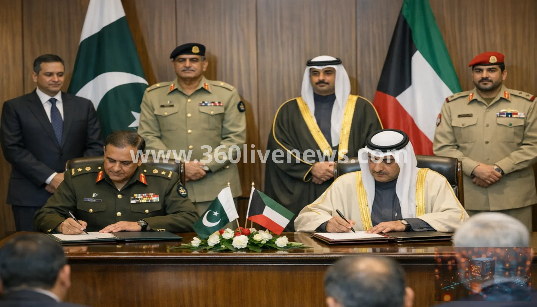 Pakistan and Kuwait sign new defence protocol in Rawalpindi