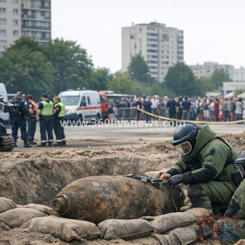Thousands evacuated in Paris suburb for WWII bomb disposal