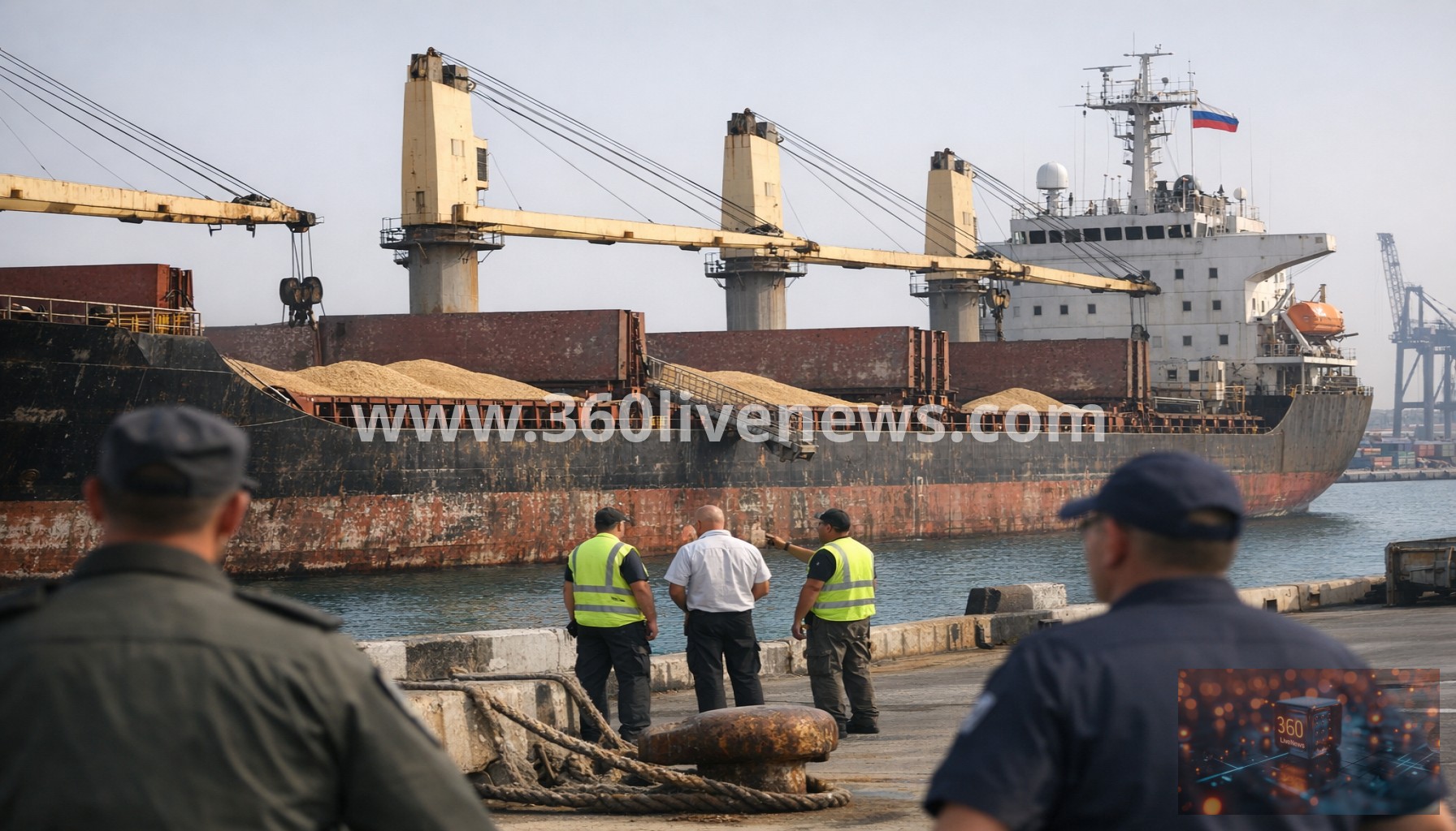 Israel rejects Russian grain ship amid EU sanctions warning