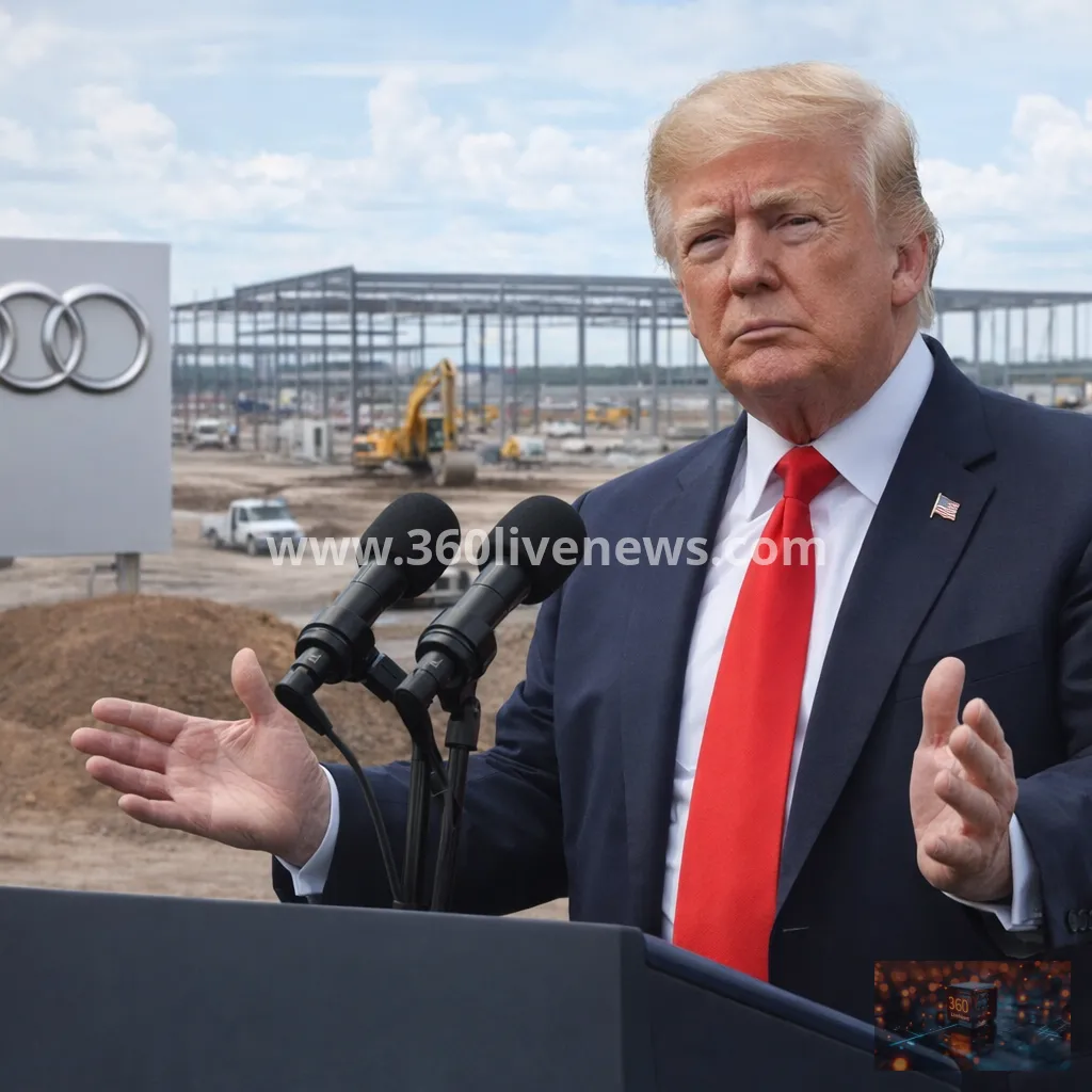 Audi to build $4bn US factory in Georgia amid tariff pressure