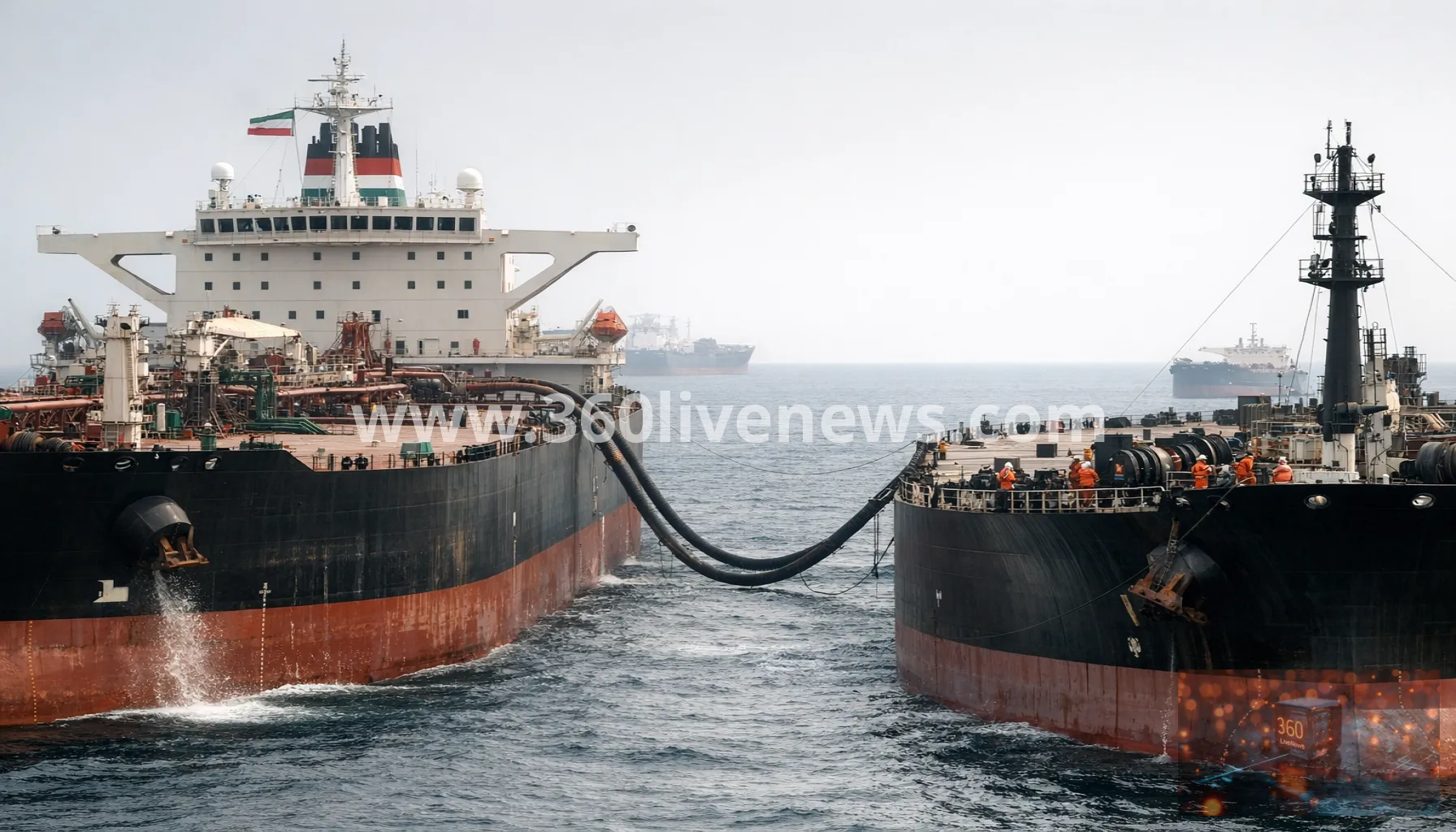 Sanctioned Iranian oil transfer activity continues off Malaysia's Eastern Outer Port Limits