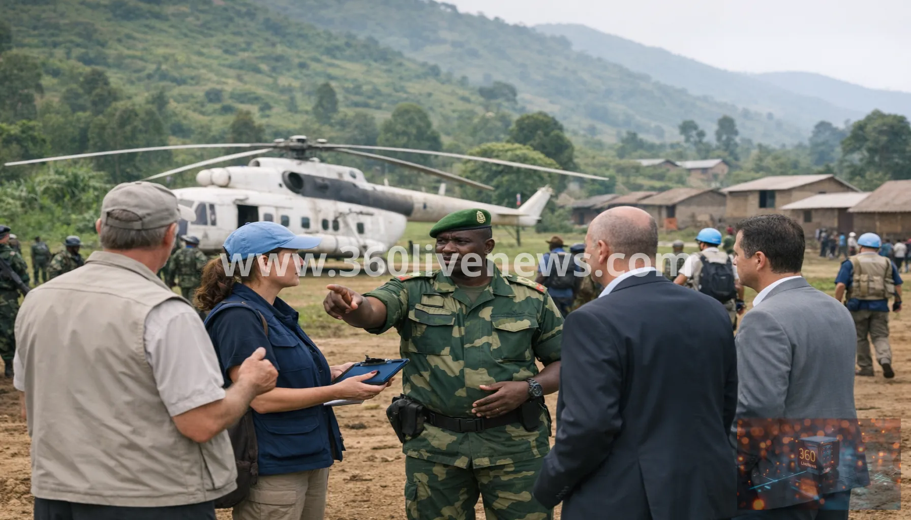 Ceasefire verification mission arrives in eastern DR Congo after Swiss-backed roadmap