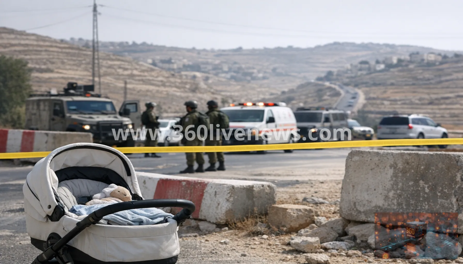 Palestinian infant killed in shooting in south of Hebron, officials say